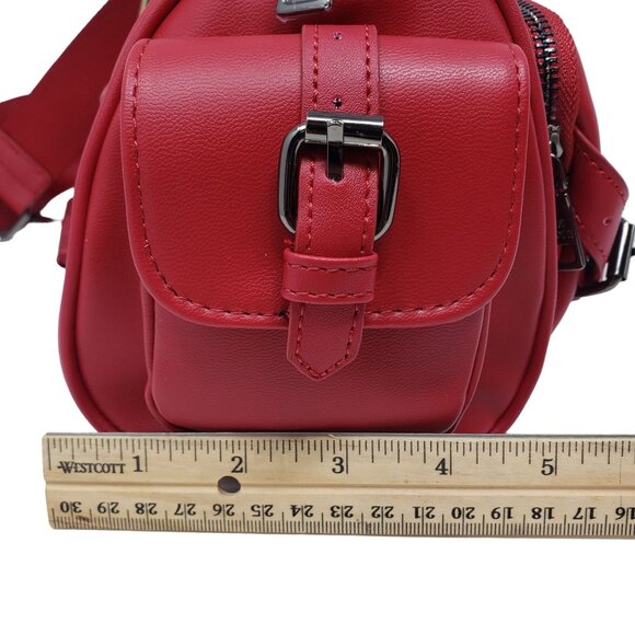 Steve Madden Crossbody Bag DO345050 Red Blizzie - Picture 11 of 12